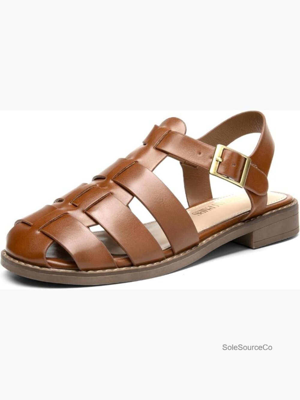 Fisherman Gladiator Braided Flat Sandals Woven Strappy Closed Toe Shoes